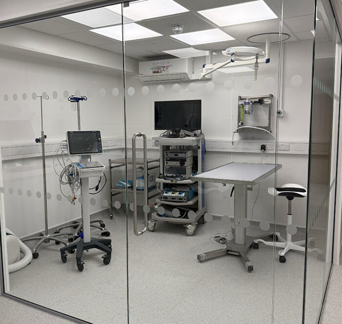Operating theatre room.